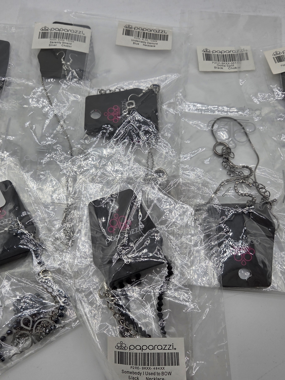 Lot of 7 Paparazzi Fashion Jewelry Necklaces & Earrings Sets NWT Mixed Styles